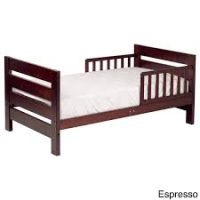 Toddler wooden bed