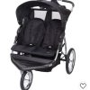 Double jogging stroller