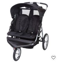 Double jogging stroller