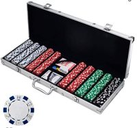 500 chips poker set