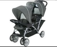 Double stroller tandem