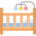 sleeping crib baby vallarta